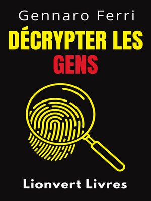 cover image of Décrypter Les Gens